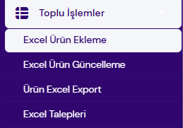 Otomatik Ürün Aktarımı