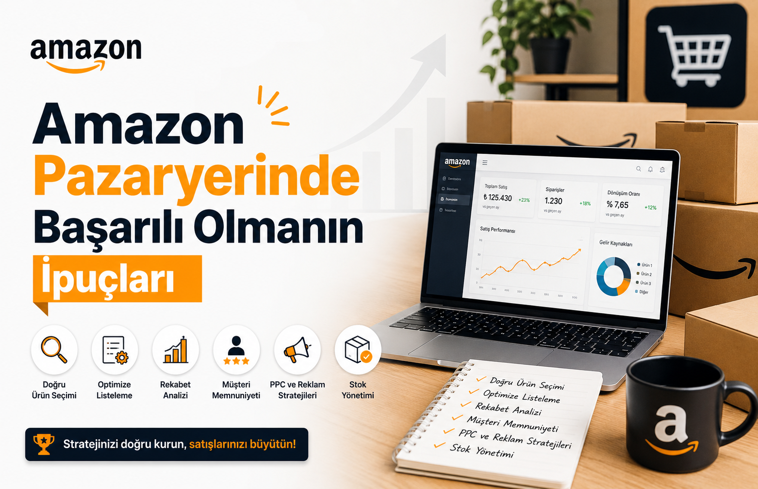 Amazon Pazaryerinde Başarılı Olmanın İpuçları - Jet Stok Blog