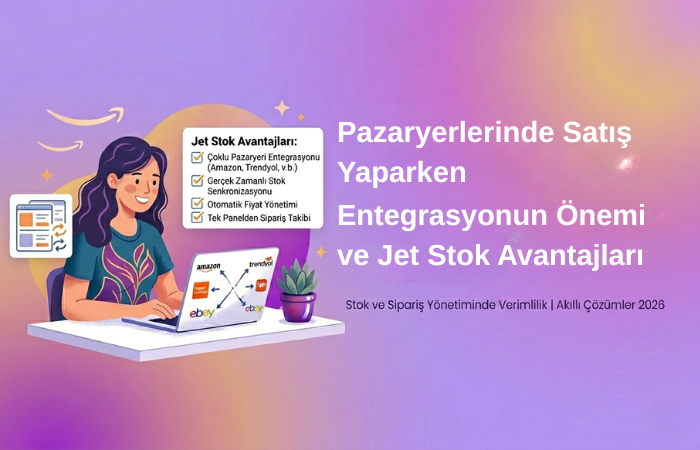 Pazaryerlerinde Satış Yaparken Entegrasyonun Önemi ve Jet Stok Avantajları - Jet Stok Blog