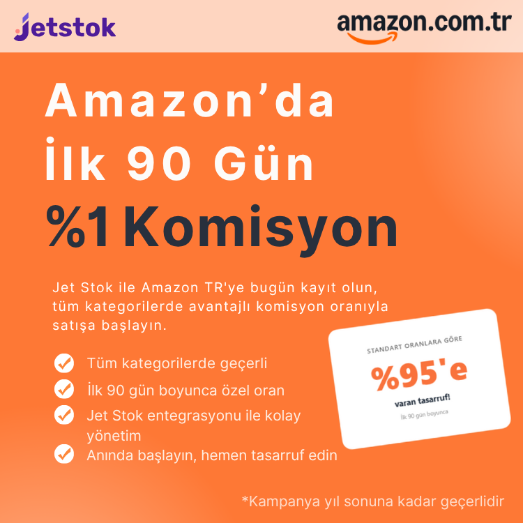 Amazon'da 90 Gün Boyunca %1 Komisyon Fırsatı ! 