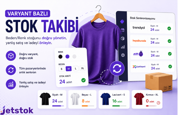 Varyant Bazlı Stok Takibi Nasıl Yapılır? - Jet Stok Blog