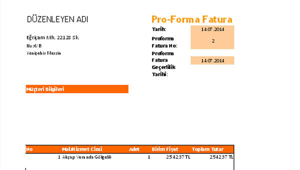 Proforma Fatura Nedir ve Nasıl Kullanılır?